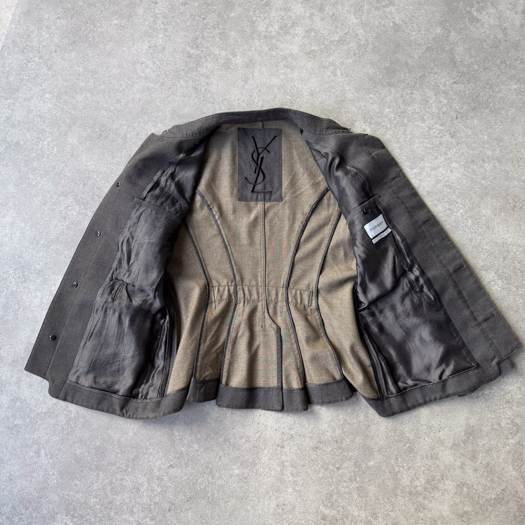 Yves Saint Laurent Chore Jacket Dark Grey Men's M