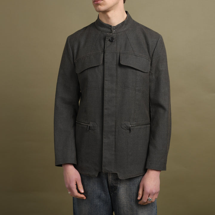 Yves Saint Laurent Chore Jacket Dark Grey Men's M