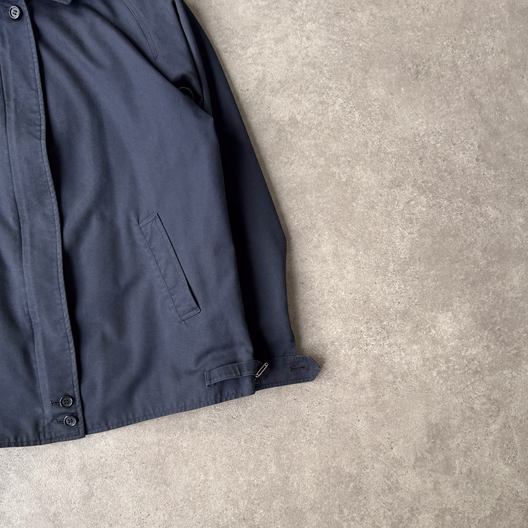 Burberry's Harrington Jacket Navy Blue Women's UK 12