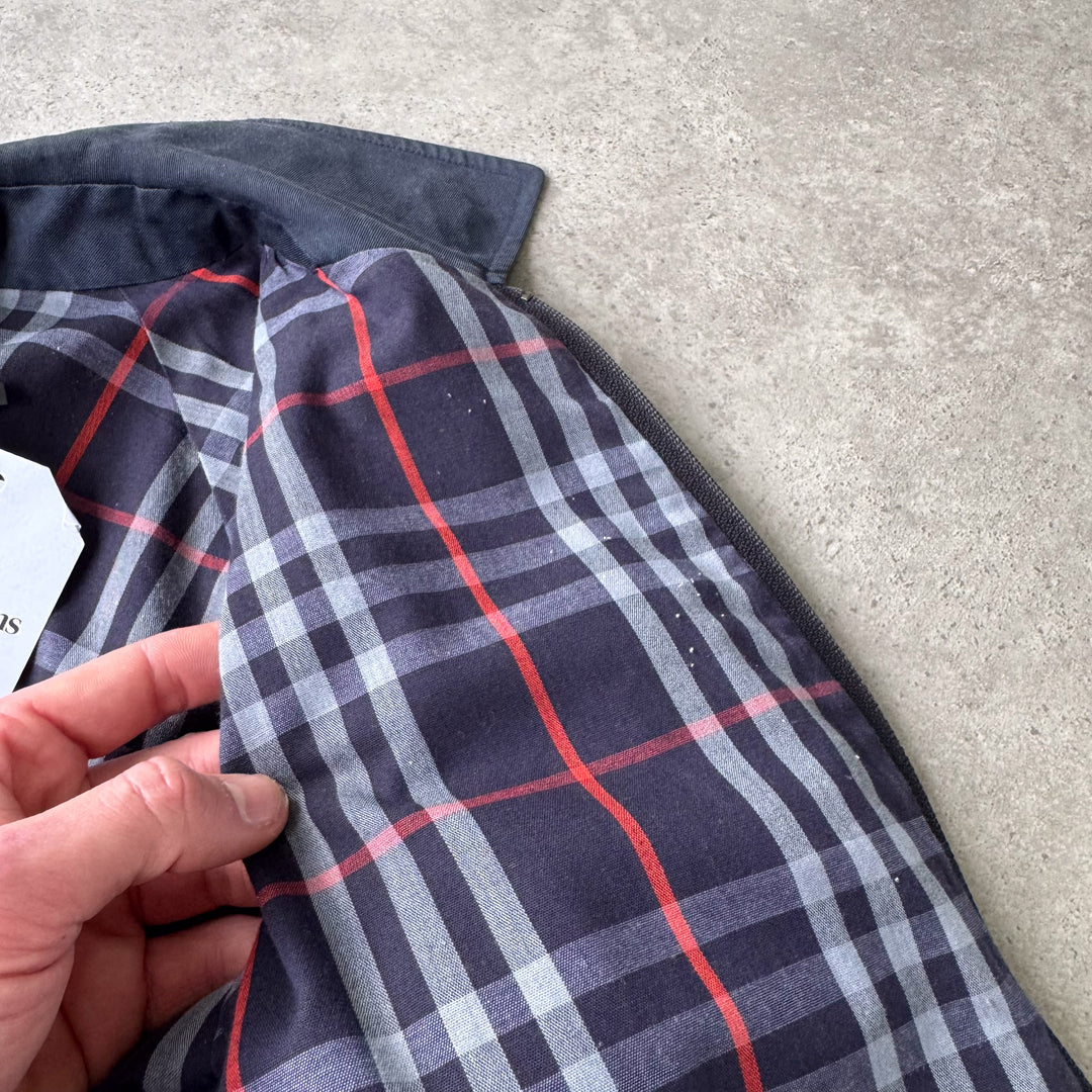 Burberry's Harrington Jacket Navy Blue Women's UK 12
