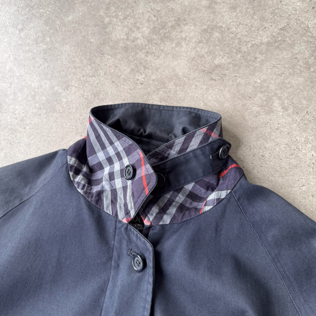 Burberry's Harrington Jacket Navy Blue Women's UK 12
