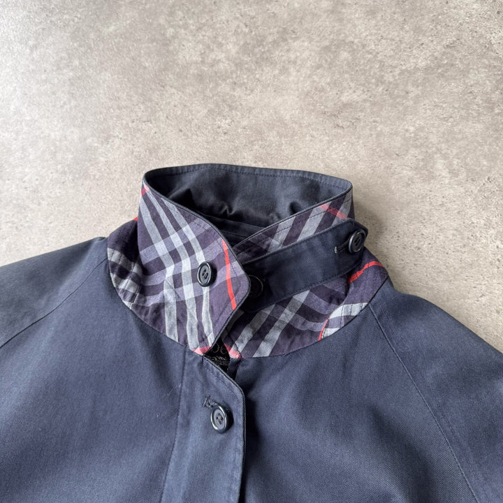 Burberry's Harrington Jacket Navy Blue Women's UK 12