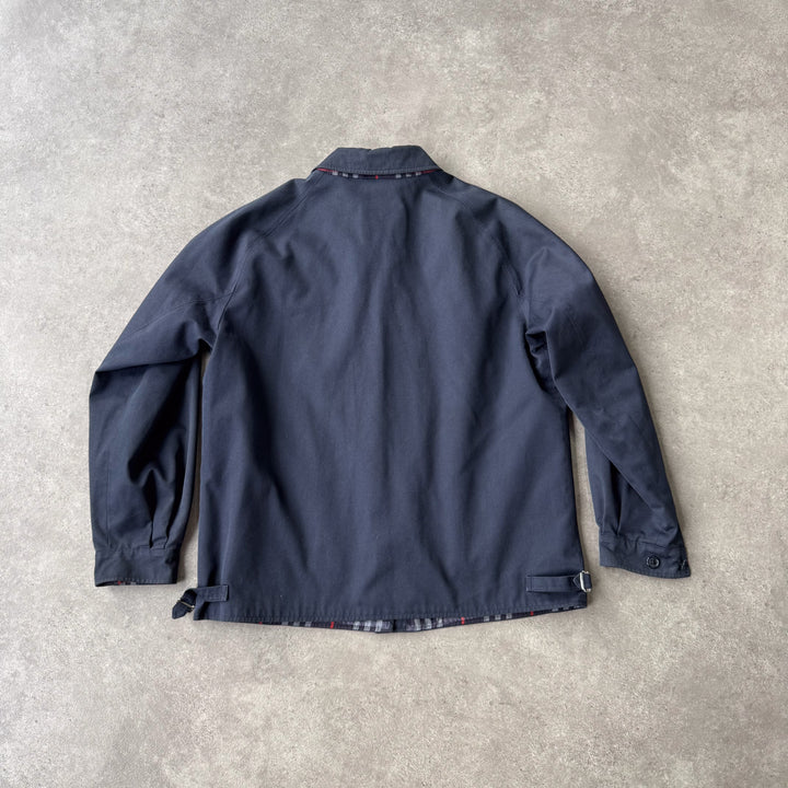 Burberry's Harrington Jacket Navy Blue Women's UK 12