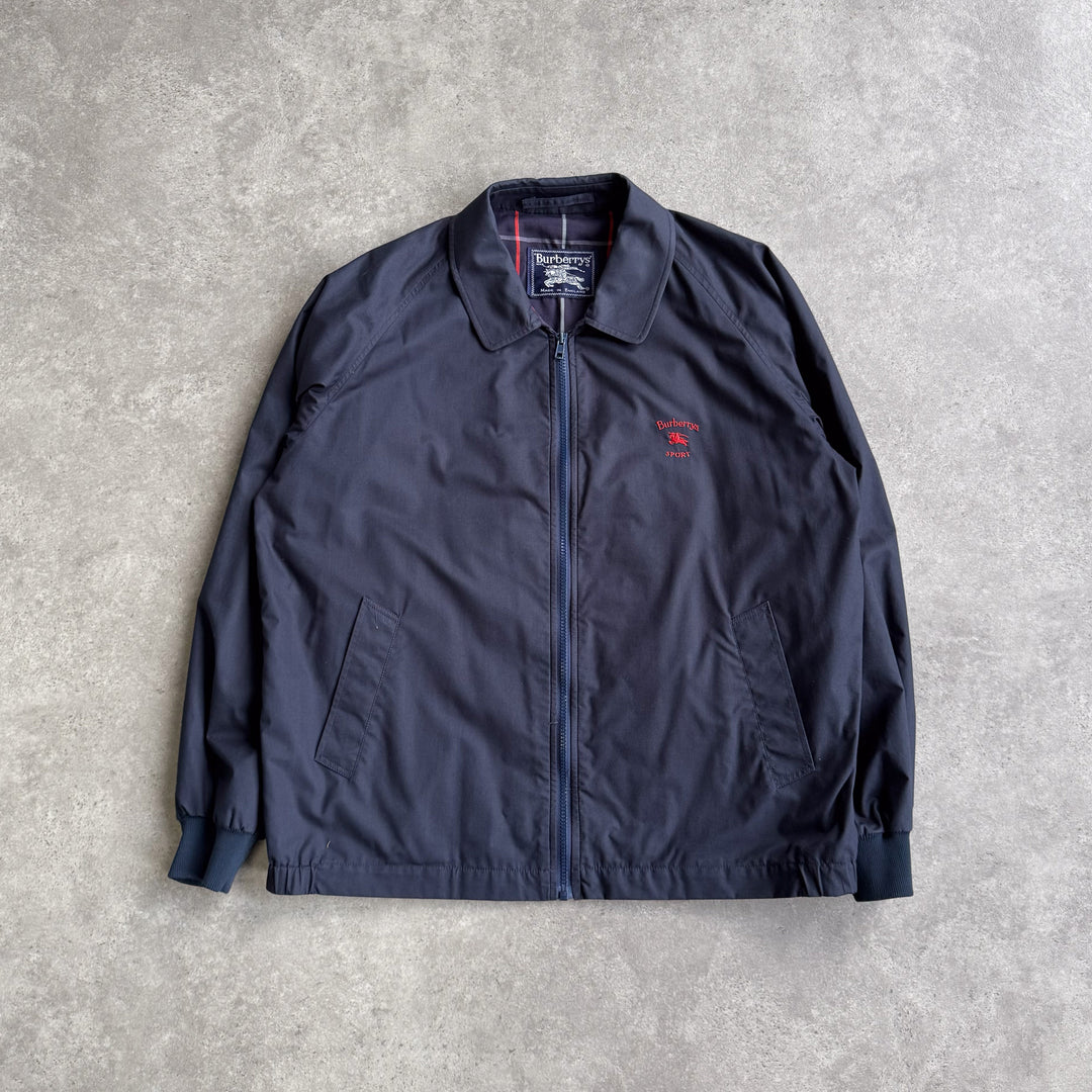 Burberry's Harrington Jacket Navy Blue Men's M