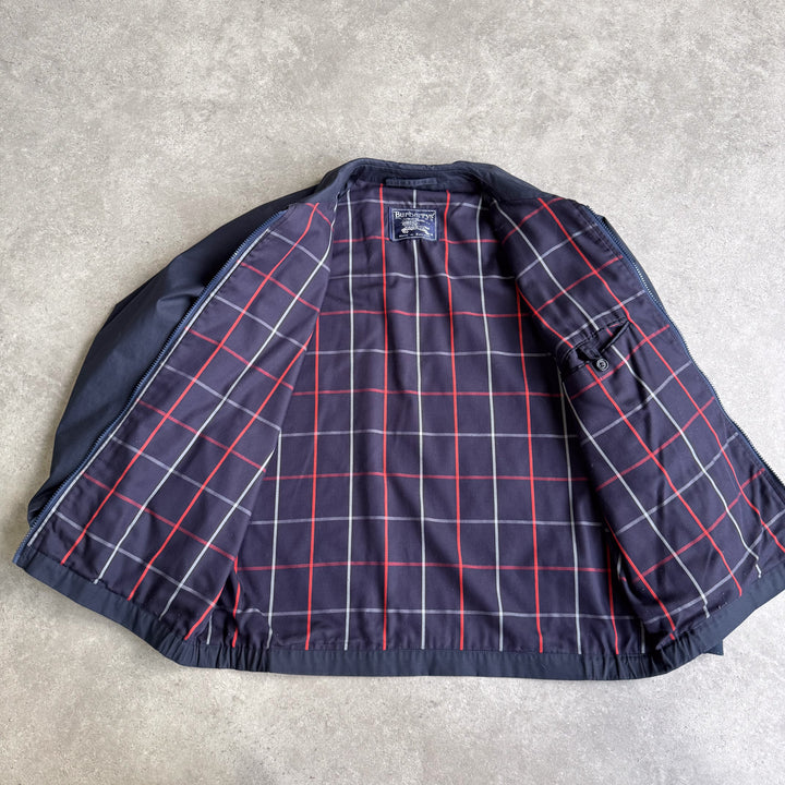 Burberry's Harrington Jacket Navy Blue Men's M