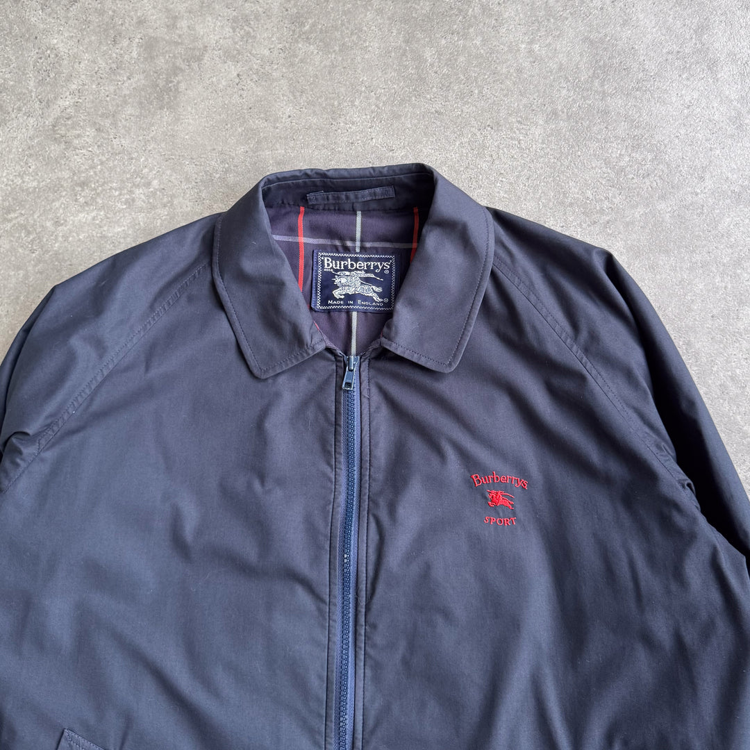 Burberry's Harrington Jacket Navy Blue Men's M