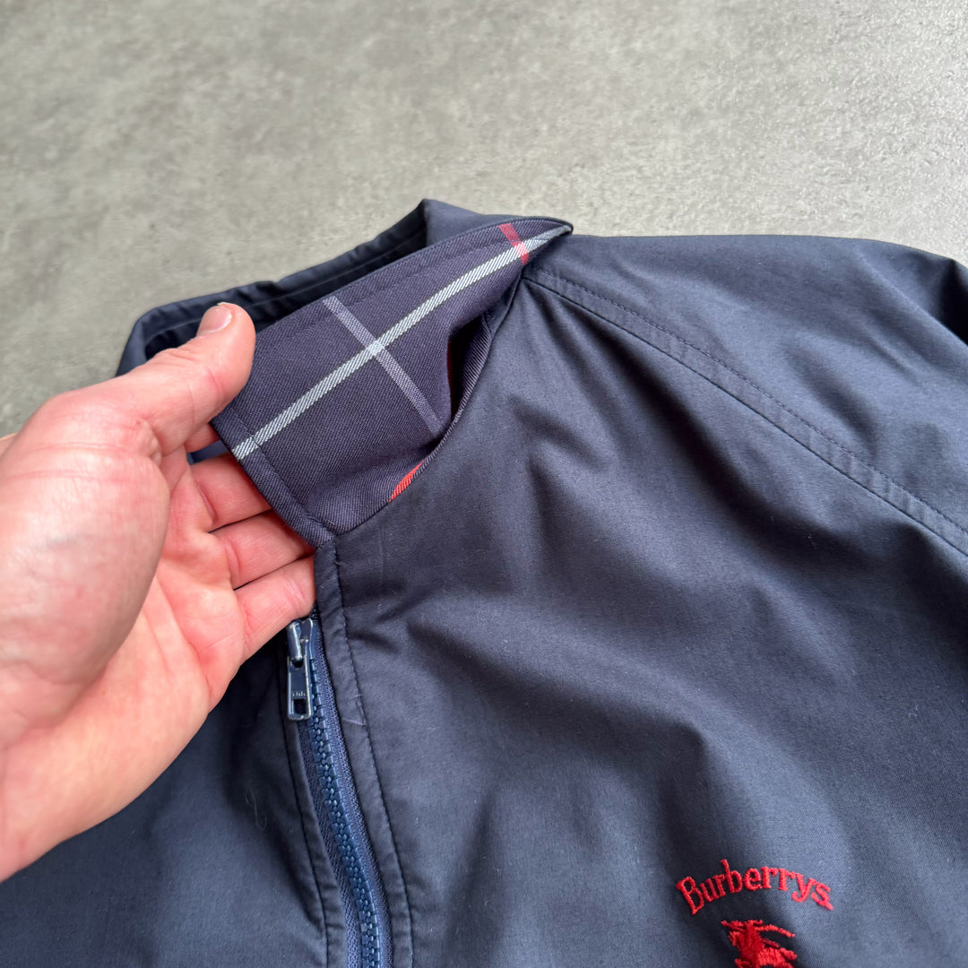 Burberry's Harrington Jacket Navy Blue Men's M