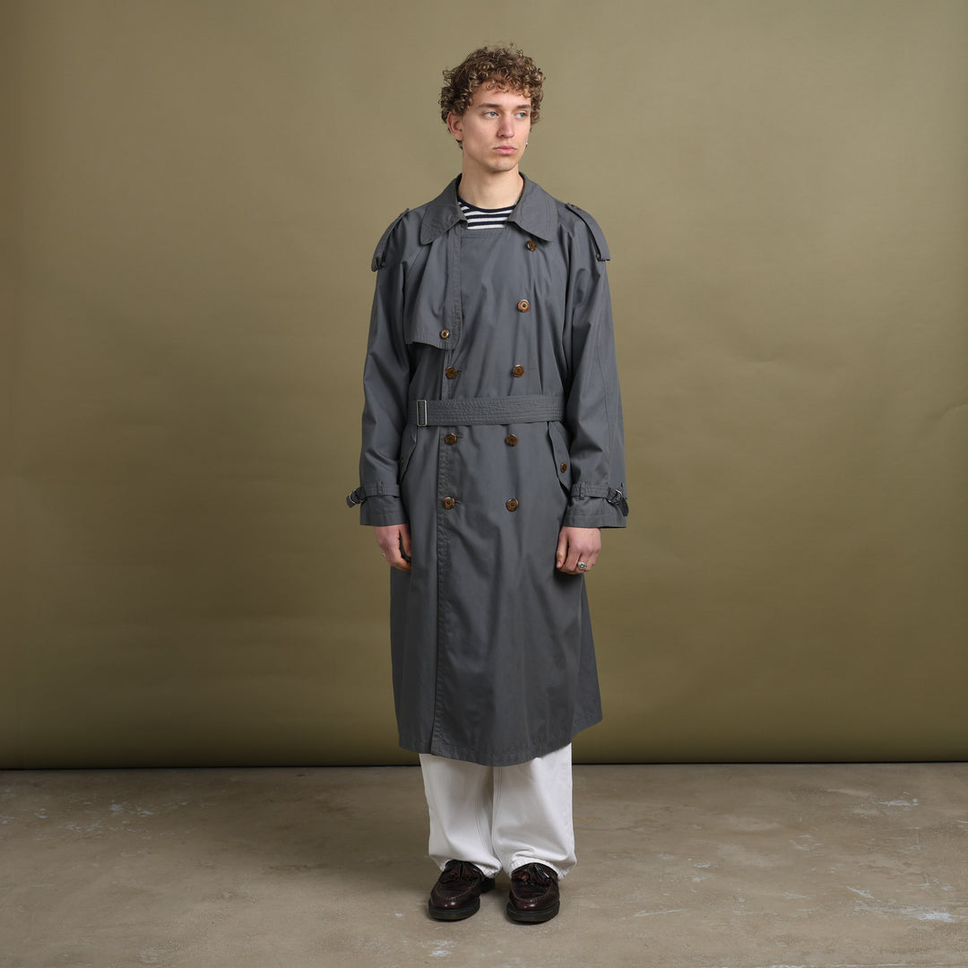 Yves Saint Laurent Trench Coat Grey Men's L