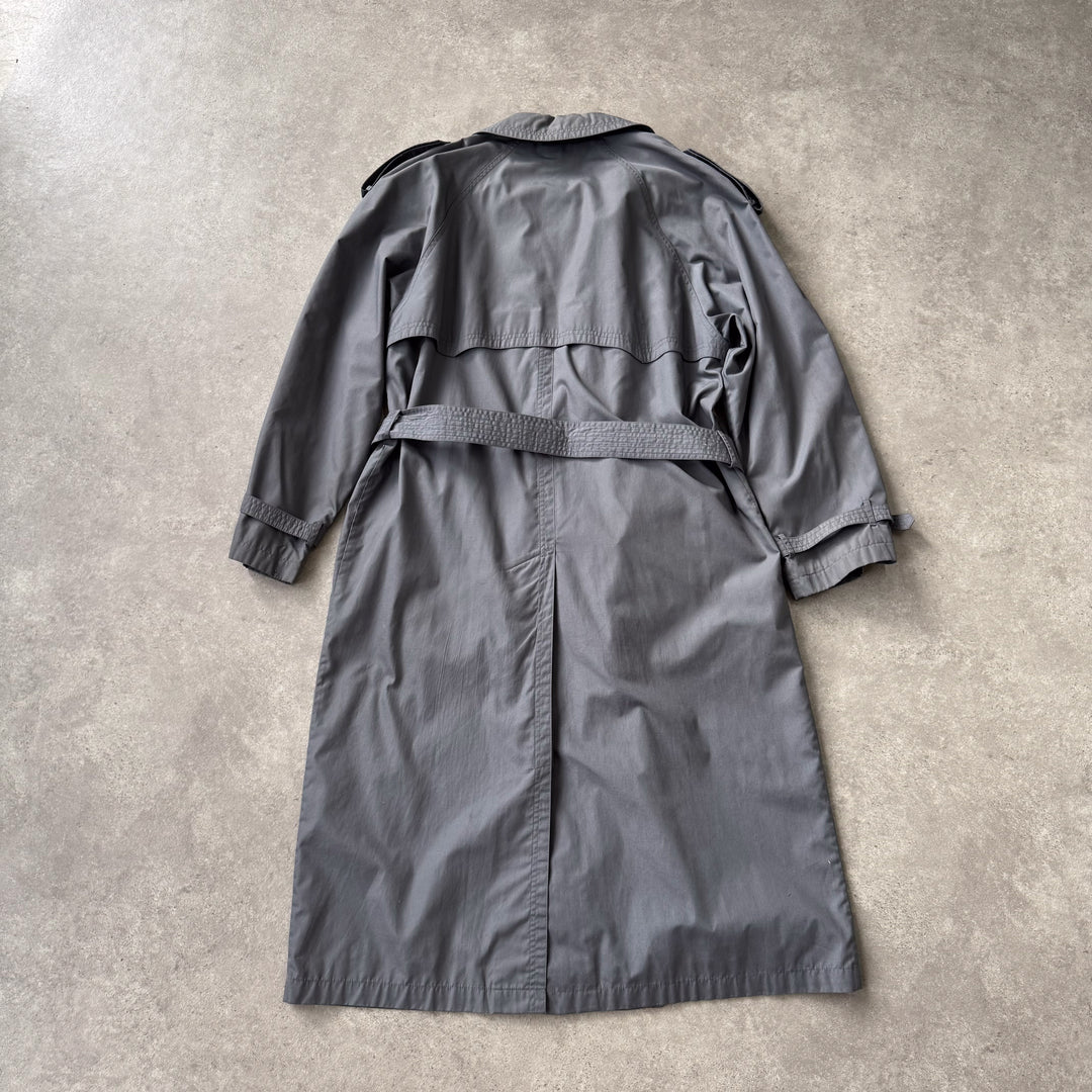 Yves Saint Laurent Trench Coat Grey Men's L