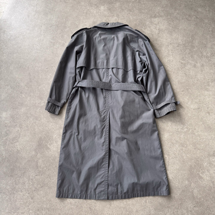 Yves Saint Laurent Trench Coat Grey Men's L