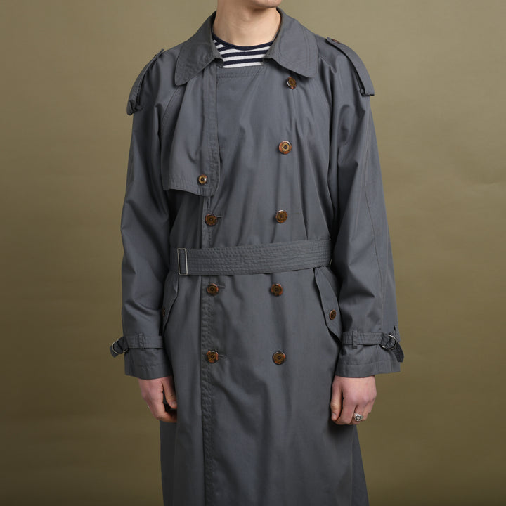 Yves Saint Laurent Trench Coat Grey Men's L