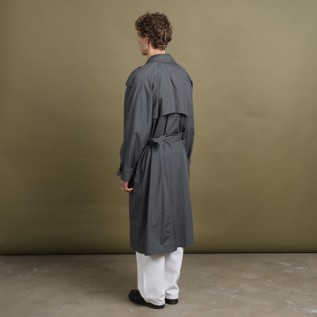 Yves Saint Laurent Trench Coat Grey Men's L