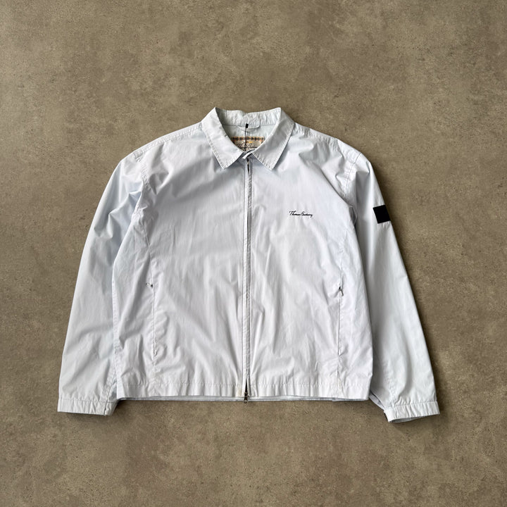Thomas Burberry Harrington Jacket Baby Blue Men's L