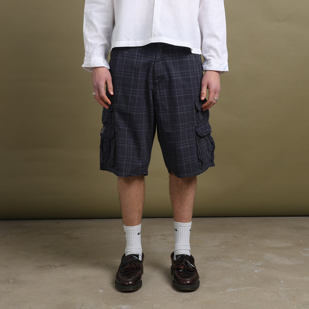 Lee Cargo Pants Navy Blue & Grey Men's W35