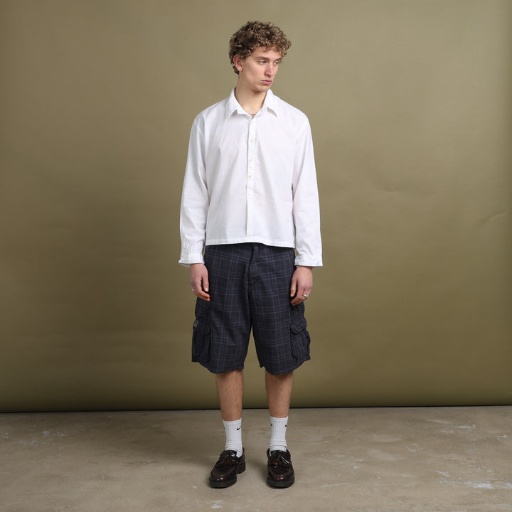 Lee Cargo Pants Navy Blue & Grey Men's W35