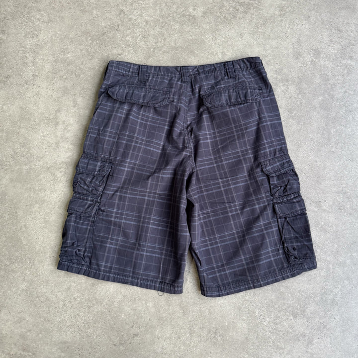 Lee Cargo Pants Navy Blue & Grey Men's W35
