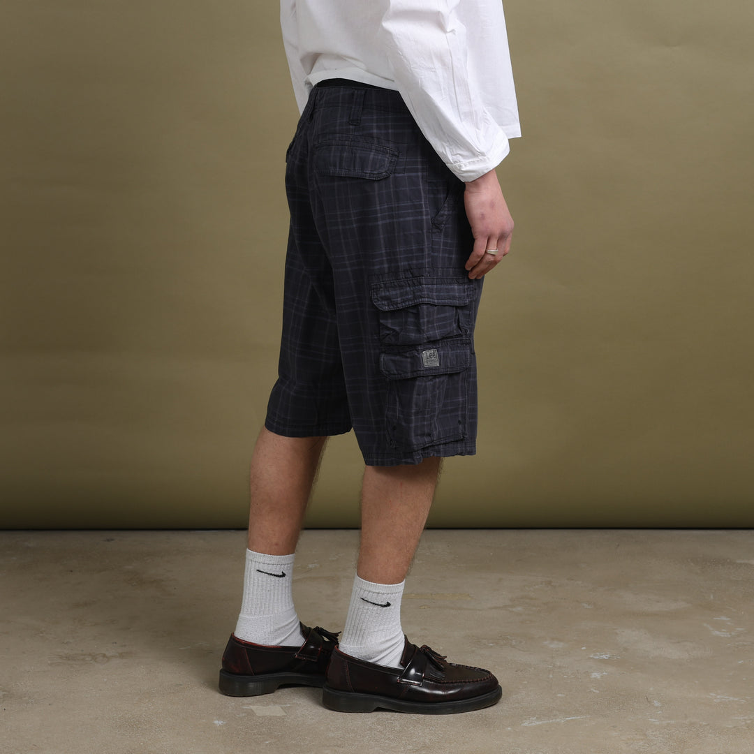 Lee Cargo Pants Navy Blue & Grey Men's W35