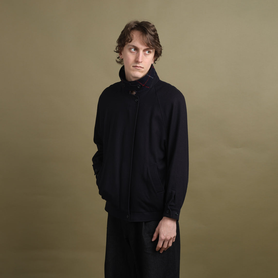 Burberry's Blouson Jacket Navy Blue Men's M