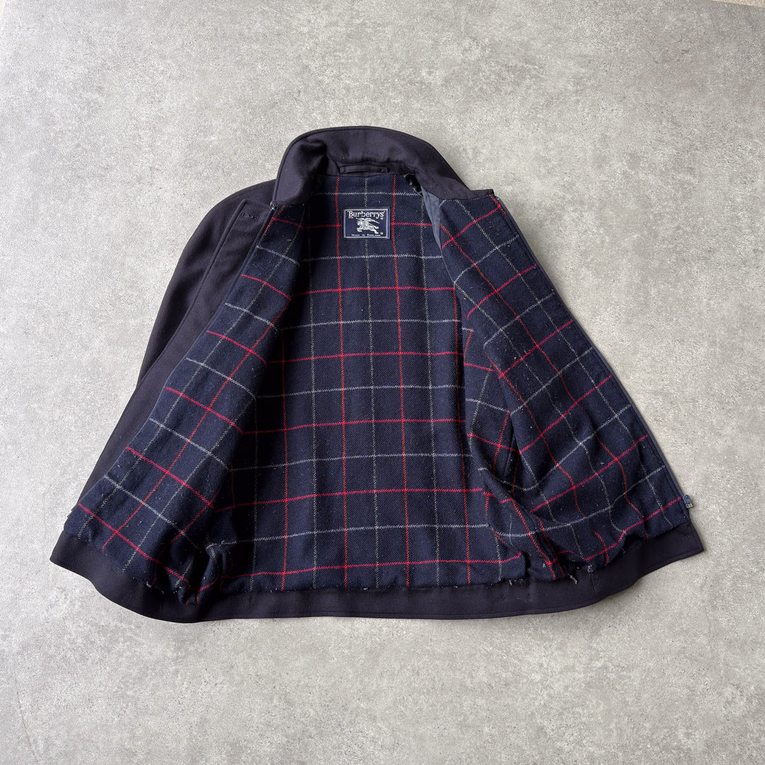 Burberry's Blouson Jacket Navy Blue Men's M