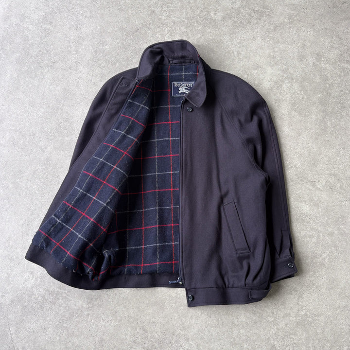 Burberry's Blouson Jacket Navy Blue Men's M