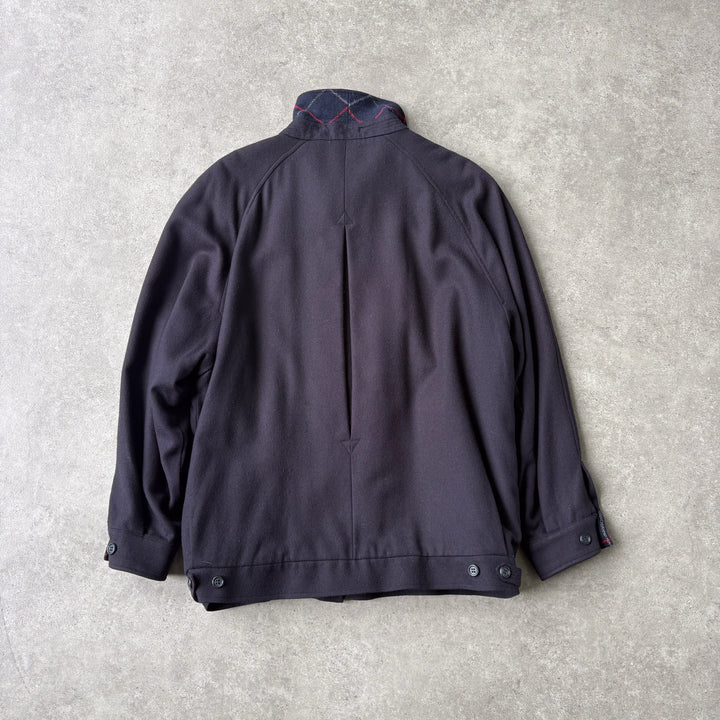 Burberry's Blouson Jacket Navy Blue Men's M