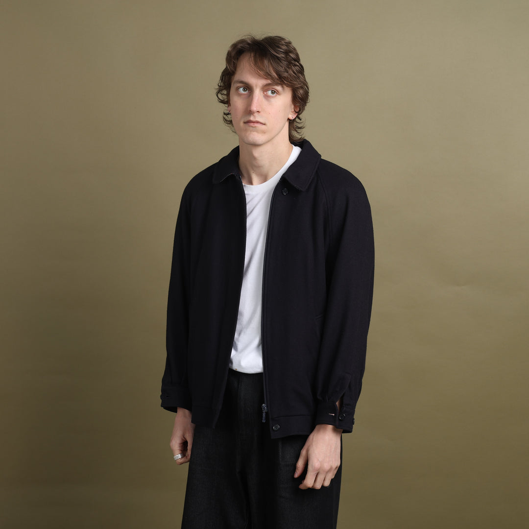 Burberry's Blouson Jacket Navy Blue Men's M