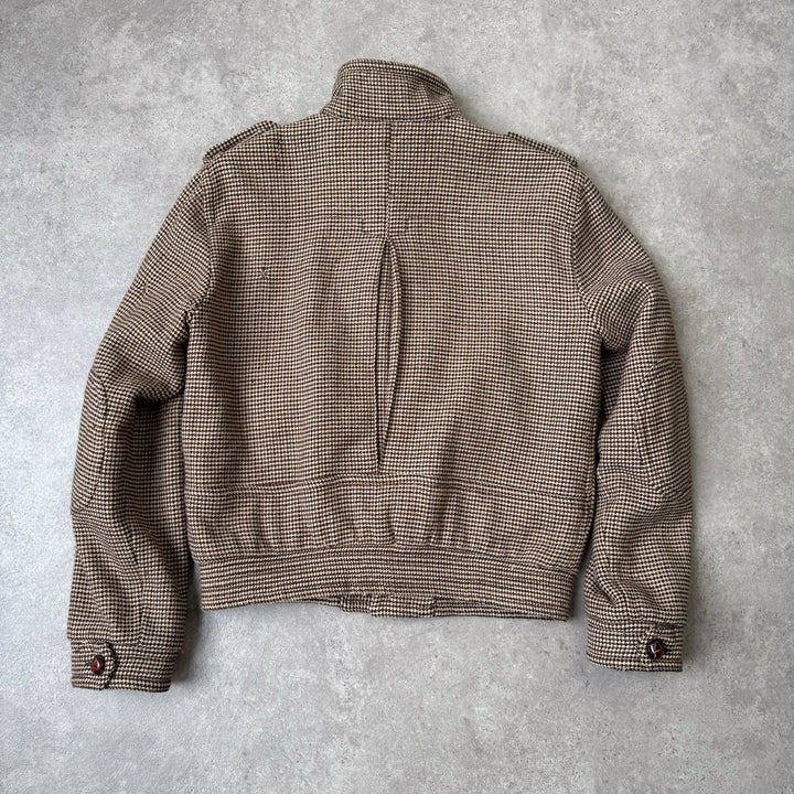 Valentino Bomber Jacket Beige & Brown Men's M