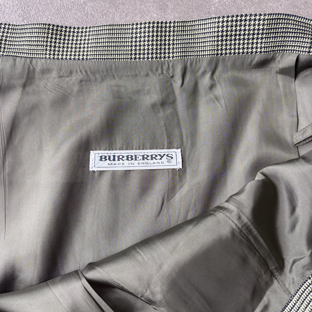 Burberry's Midi Skirt Green & Black Women's UK 8