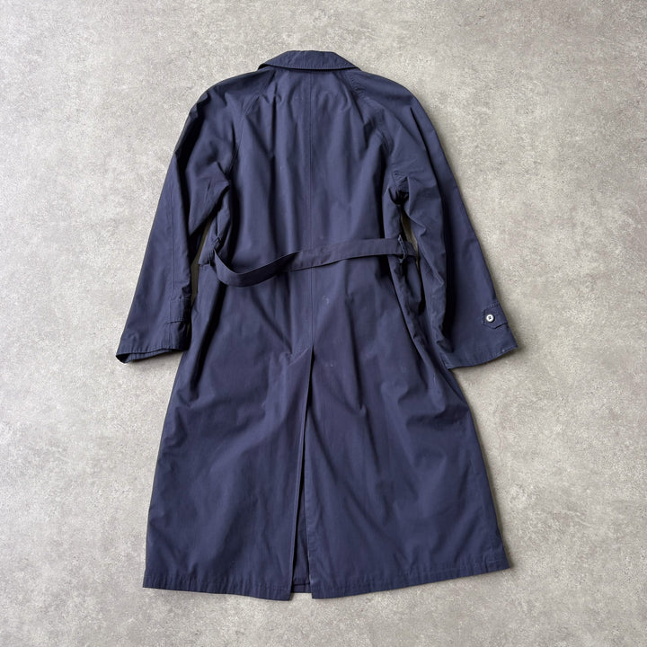 Burberry's Trench Coat Navy Blue Women's UK 10