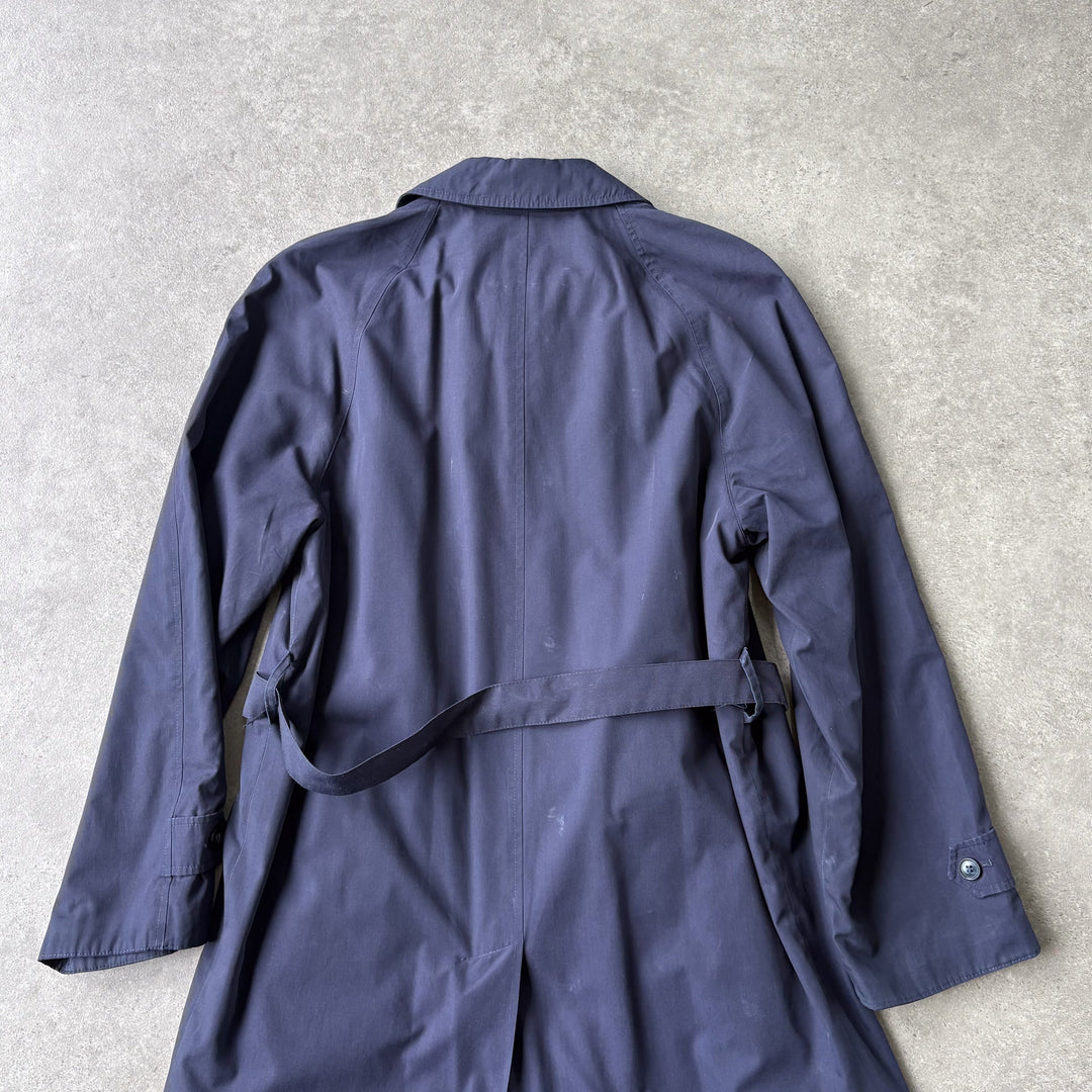 Burberry's Trench Coat Navy Blue Women's UK 10