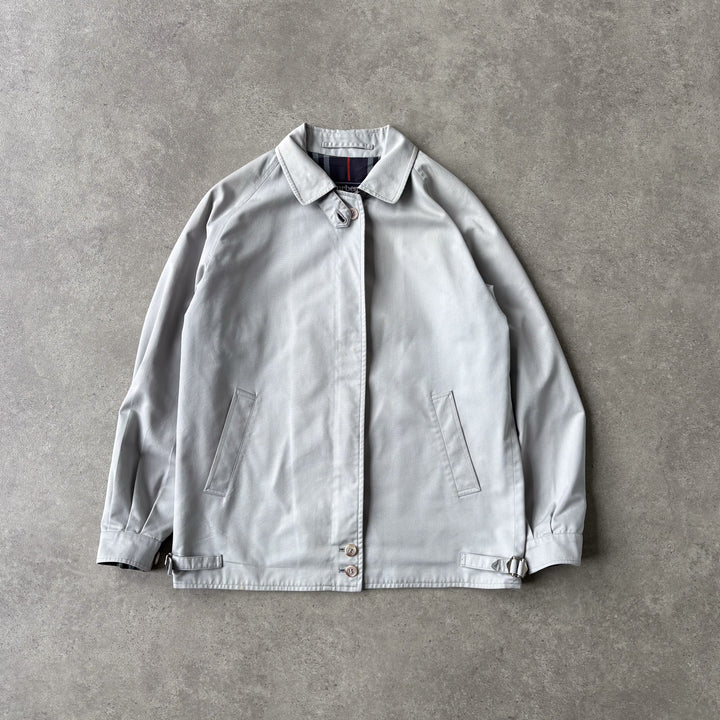 Burberry's Harrington Jacket Grey Women's UK 8