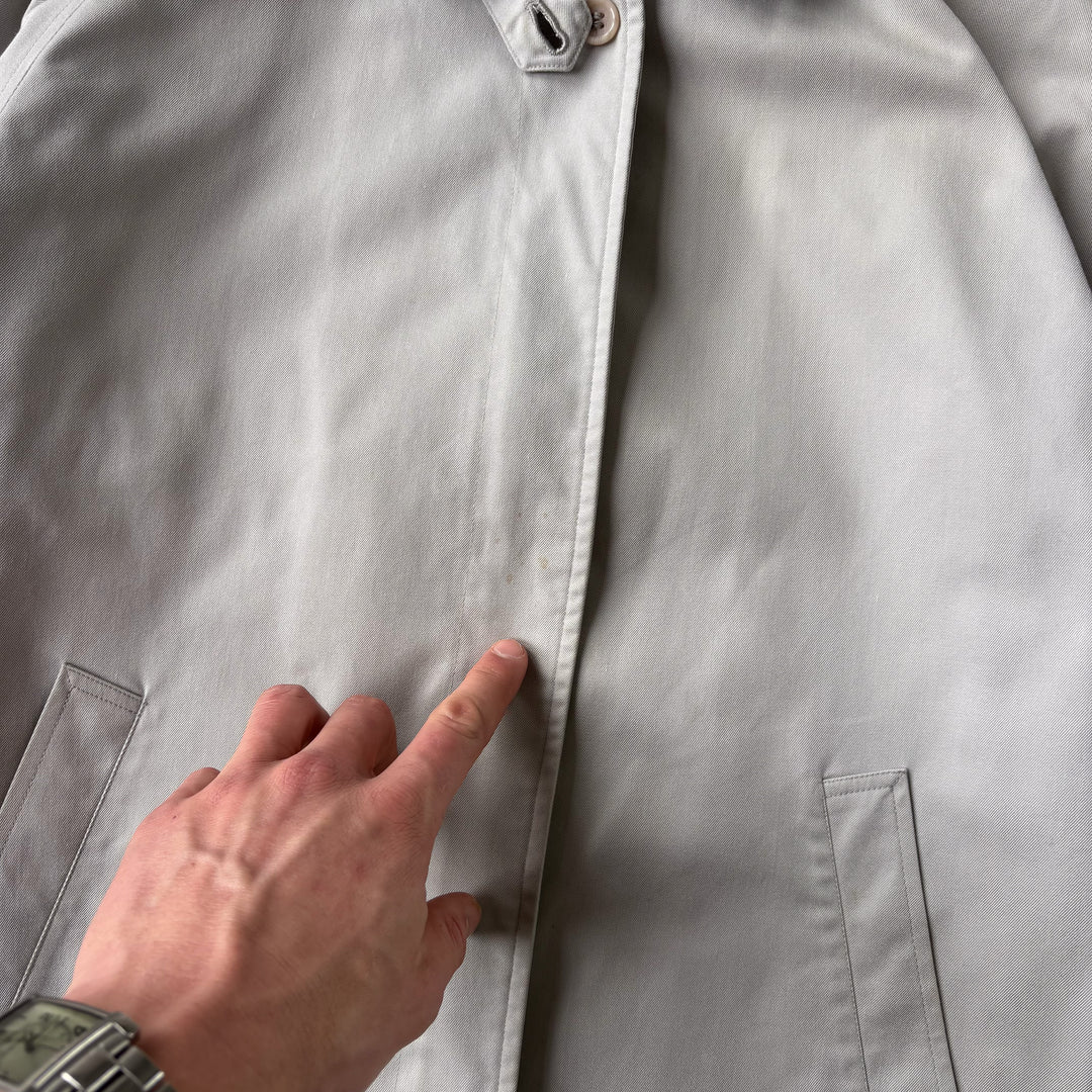 Burberry's Harrington Jacket Grey Women's UK 8