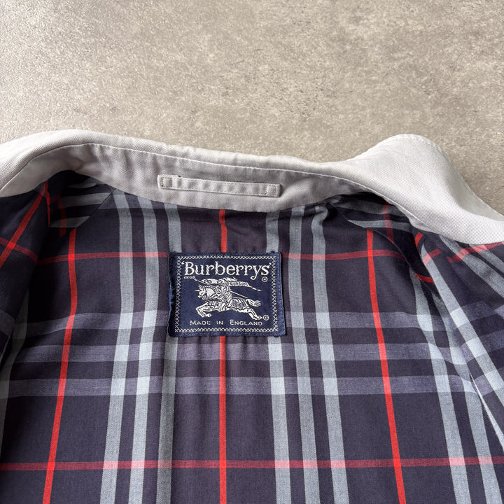 Burberry's Harrington Jacket Grey Women's UK 8