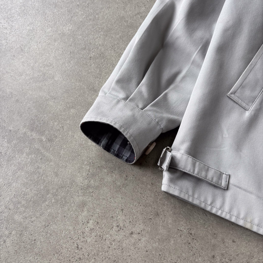 Burberry's Harrington Jacket Grey Women's UK 8