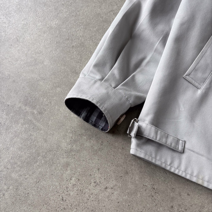 Burberry's Harrington Jacket Grey Women's UK 8