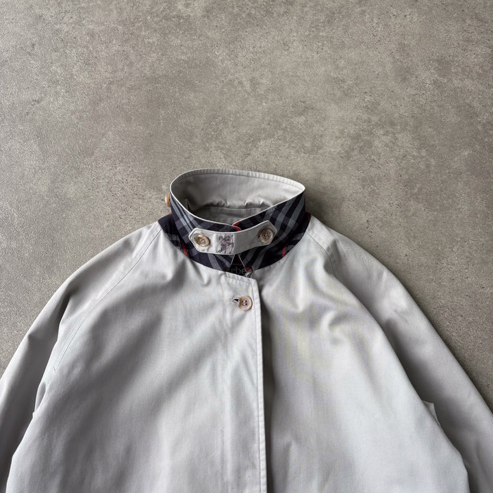 Burberry's Harrington Jacket Grey Women's UK 8