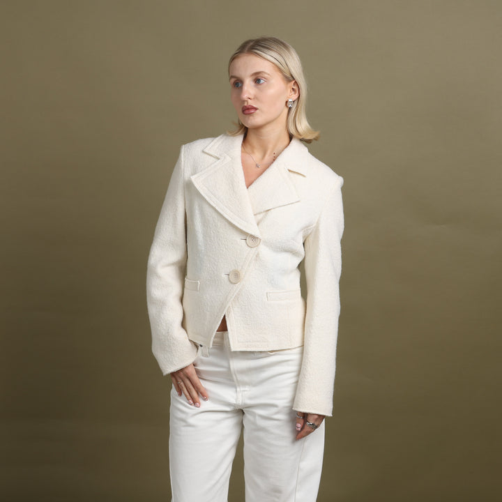Ines Blazer Cream Women's UK 10