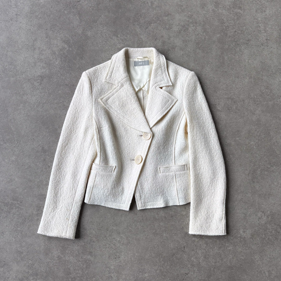 Ines Blazer Cream Women's UK 10