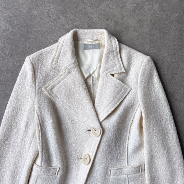 Ines Blazer Cream Women's UK 10