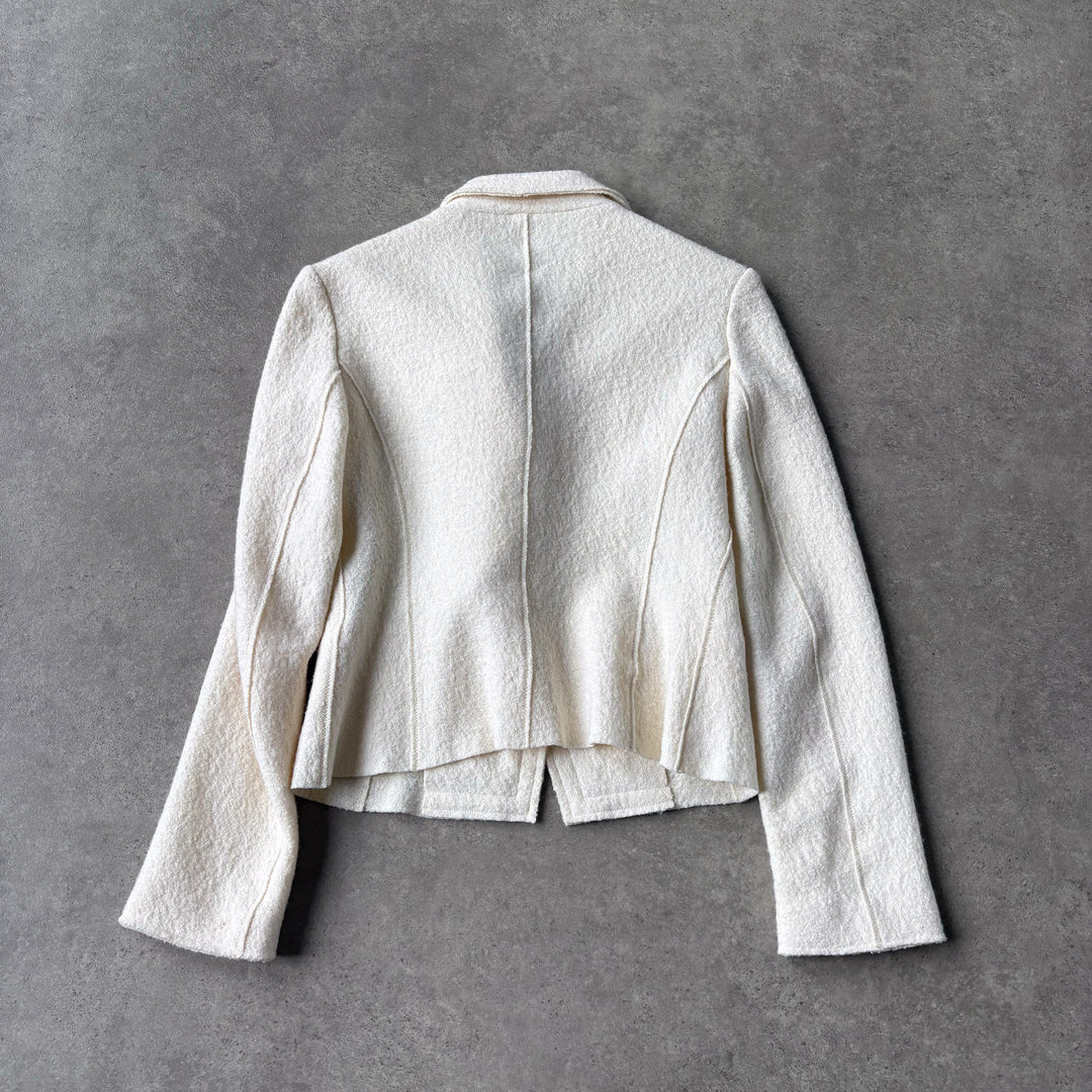Ines Blazer Cream Women's UK 10