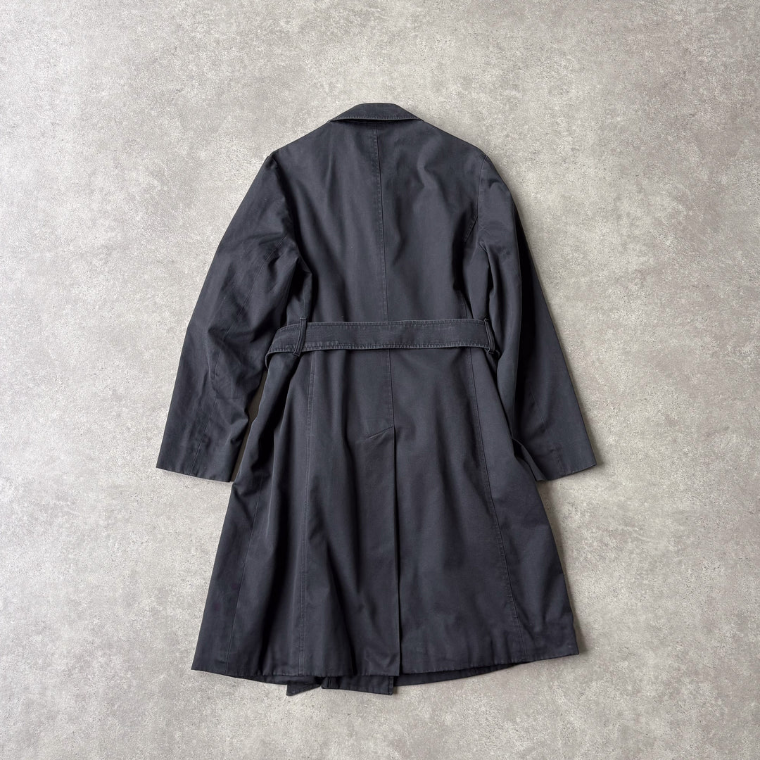 Aquascutum Trench Coat Black Women's UK 10