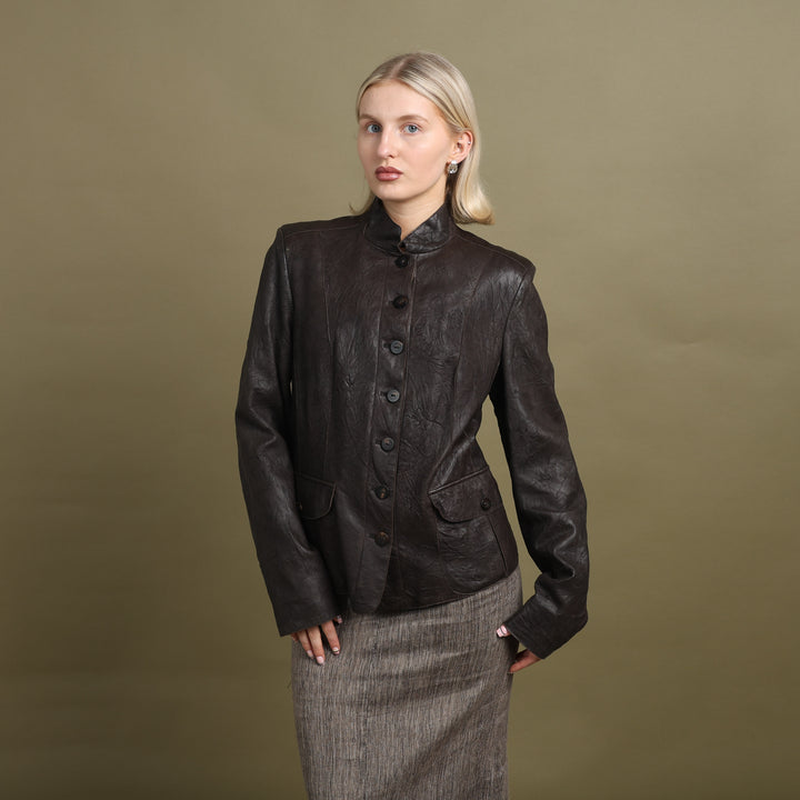 Burberry Chore Jacket Brown Women's UK 12