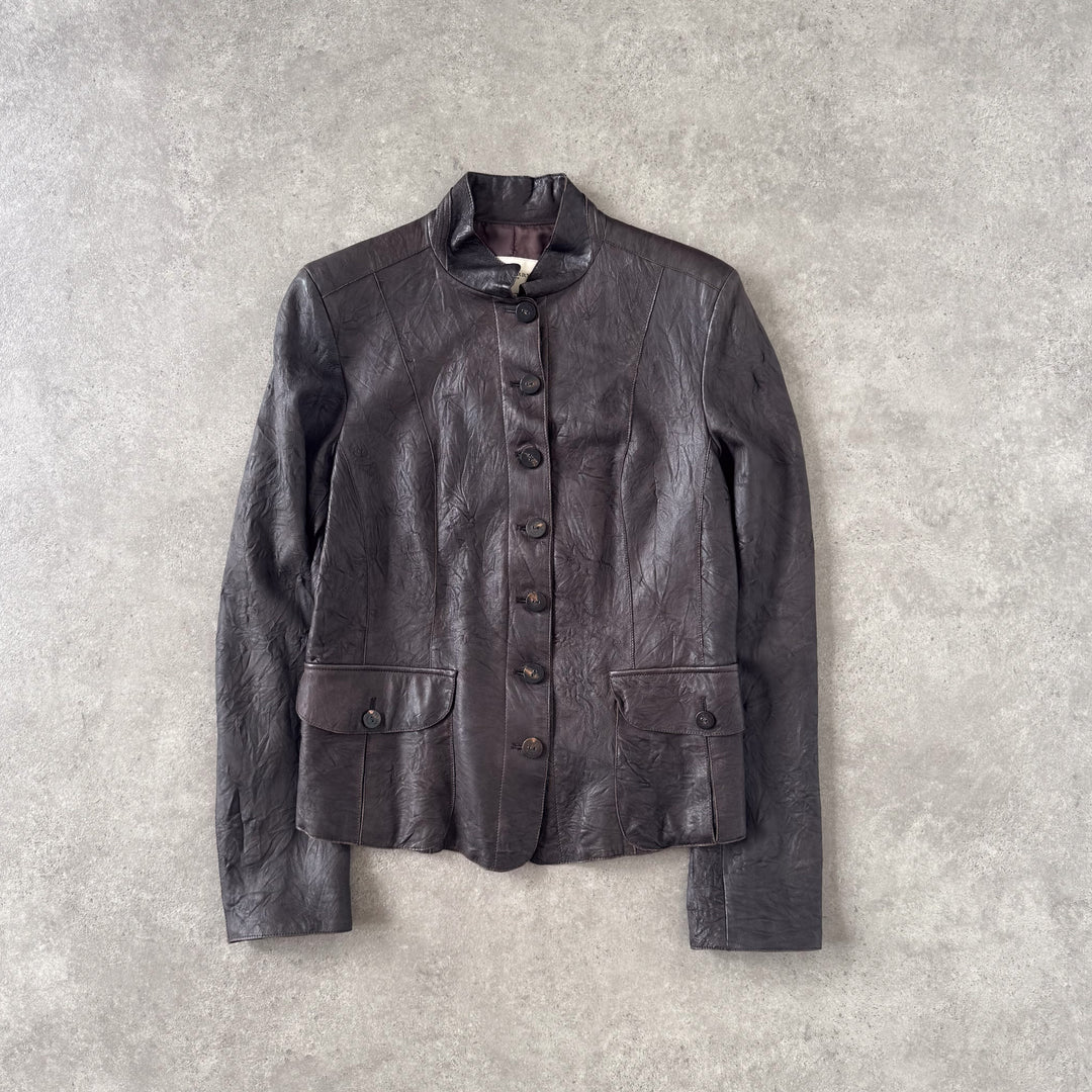 Burberry Chore Jacket Brown Women's UK 12