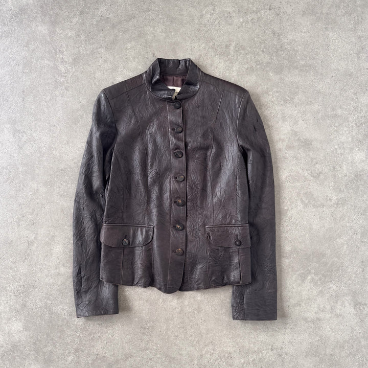 Burberry Chore Jacket Brown Women's UK 12