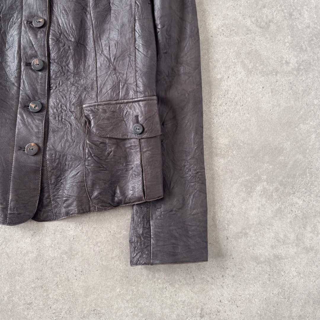 Burberry Chore Jacket Brown Women's UK 12