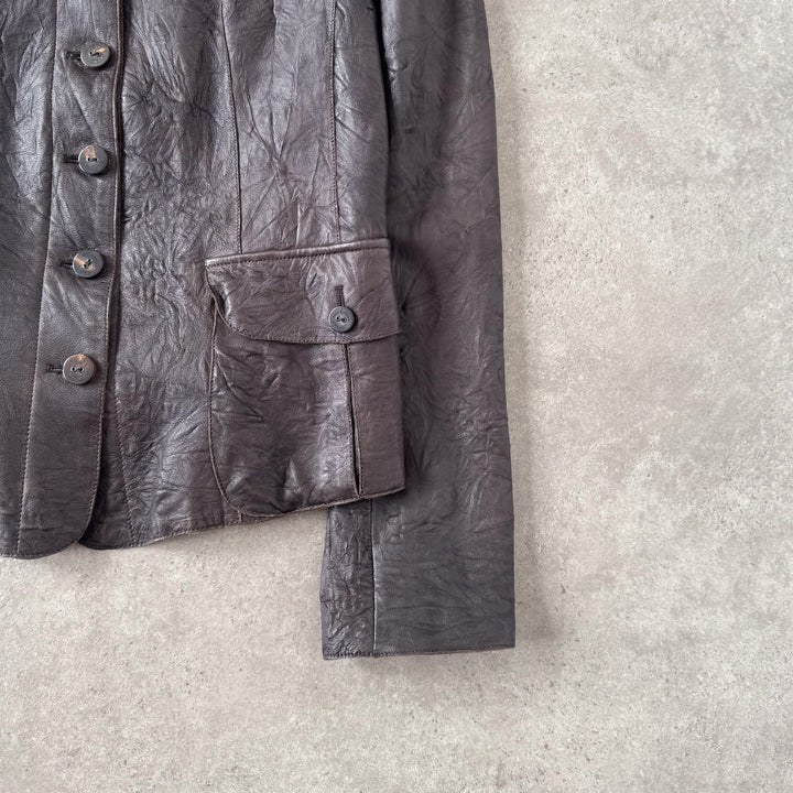 Burberry Chore Jacket Brown Women's UK 12