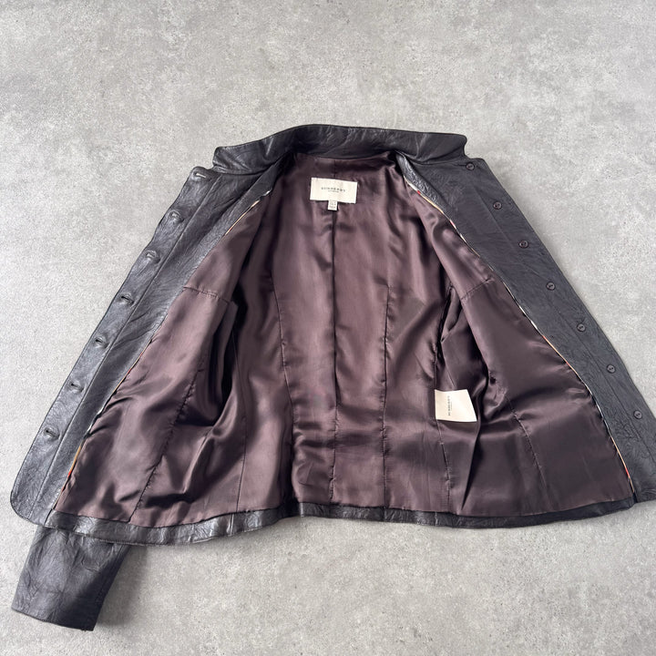 Burberry Chore Jacket Brown Women's UK 12