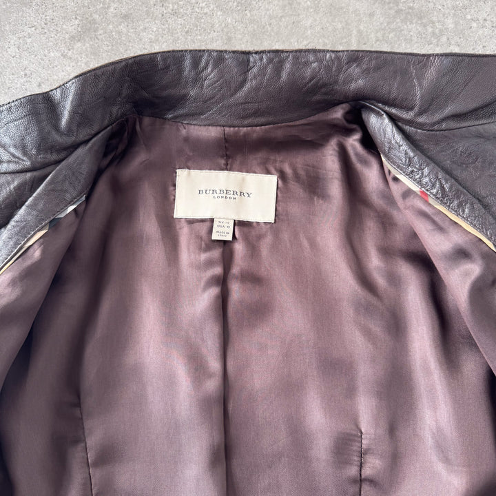 Burberry Chore Jacket Brown Women's UK 12