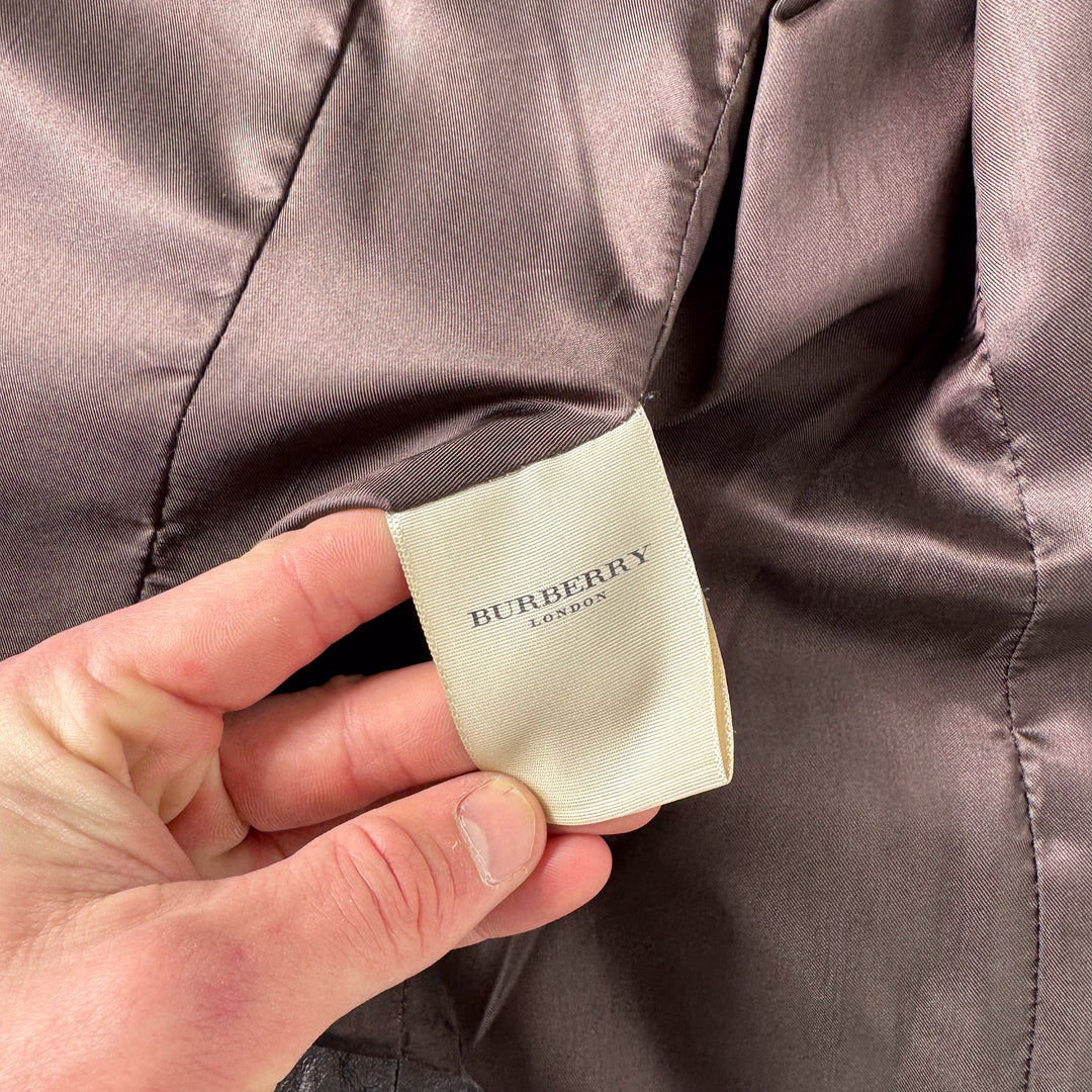 Burberry Chore Jacket Brown Women's UK 12