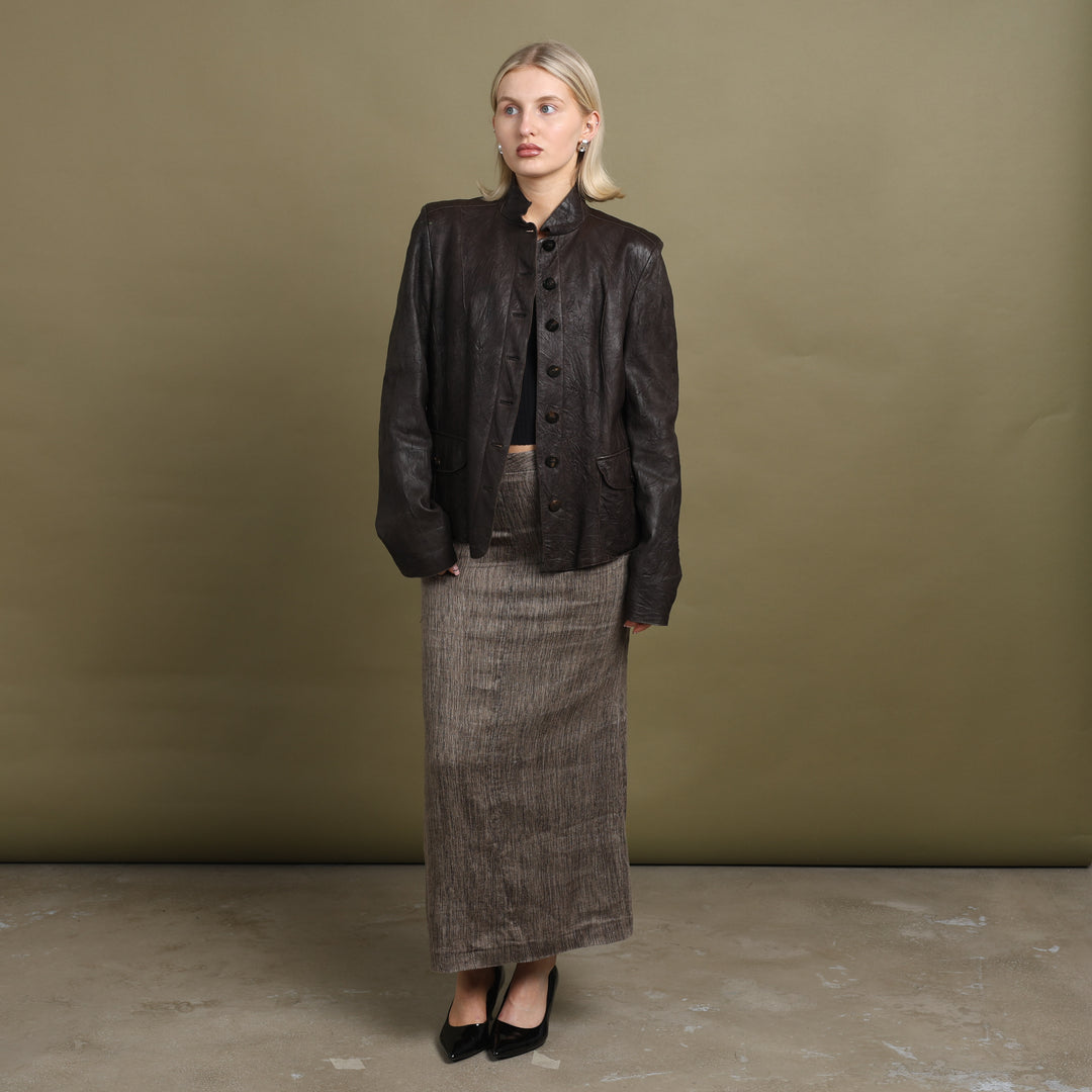 Burberry Chore Jacket Brown Women's UK 12